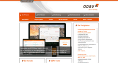 Desktop Screenshot of odav.de