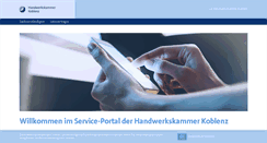 Desktop Screenshot of hwk-koblenz.odav.de
